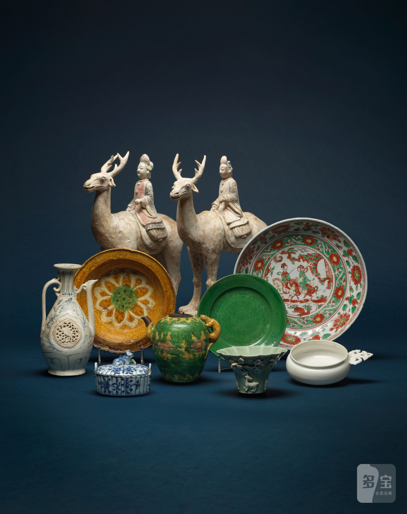 遼 三彩花卉紋盤 | A SANCAI GLAZED DISH - 图4